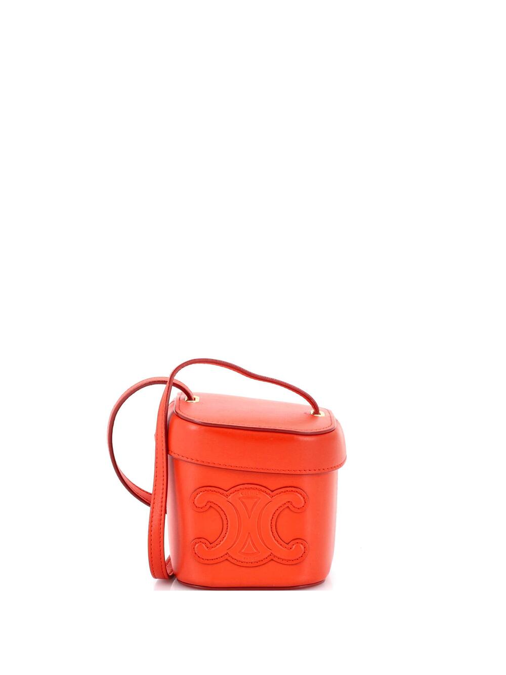 Celine Cuir Triomphe Box Bag Leather #234838C12B